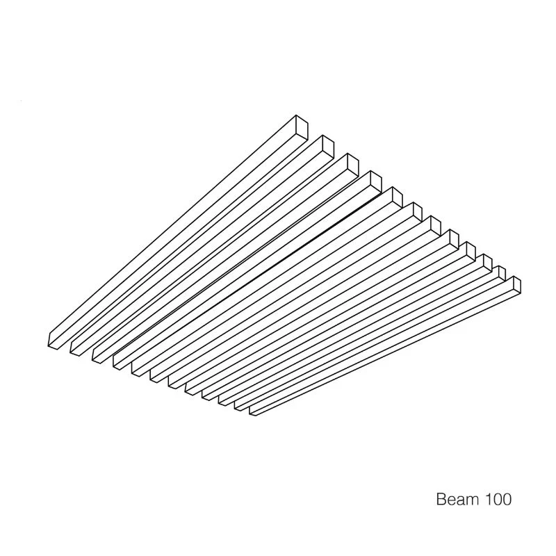 Autex | Frontier™ Beam Acoustic Ceiling Baffle (Sold in Packs) - Image 4