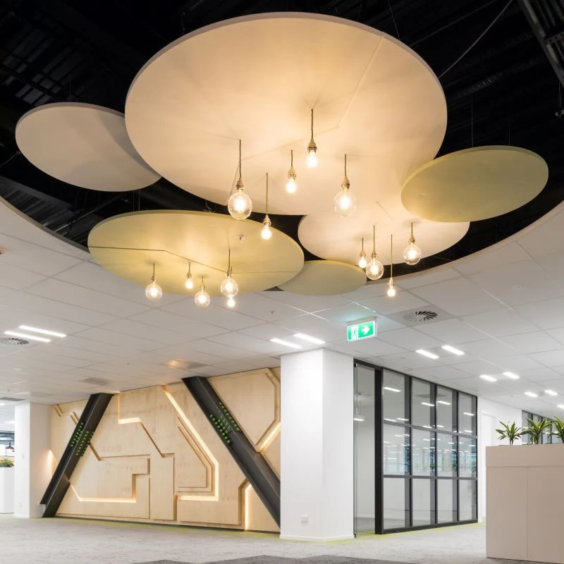 Autex | Horizon⢠Suspended Acoustic Raft - Circle (Pack of 2) - Image 3