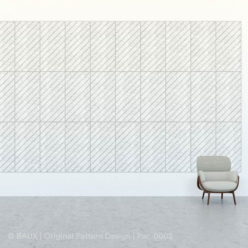 BAUX | Diagonal Acoustic Wall Panel - Image 2