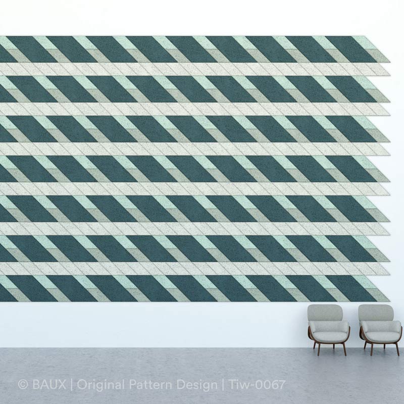 BAUX | Parallelogram Acoustic Wall Tile - Image 3