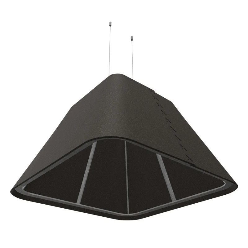 BuzziSpace BuzziShade Acoustic Pendant Light - Square Retrofit - Image 10