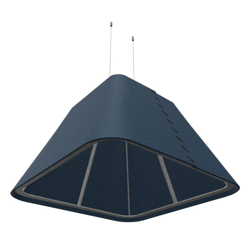 BuzziSpace BuzziShade Acoustic Pendant Light - Square Retrofit - Image 11