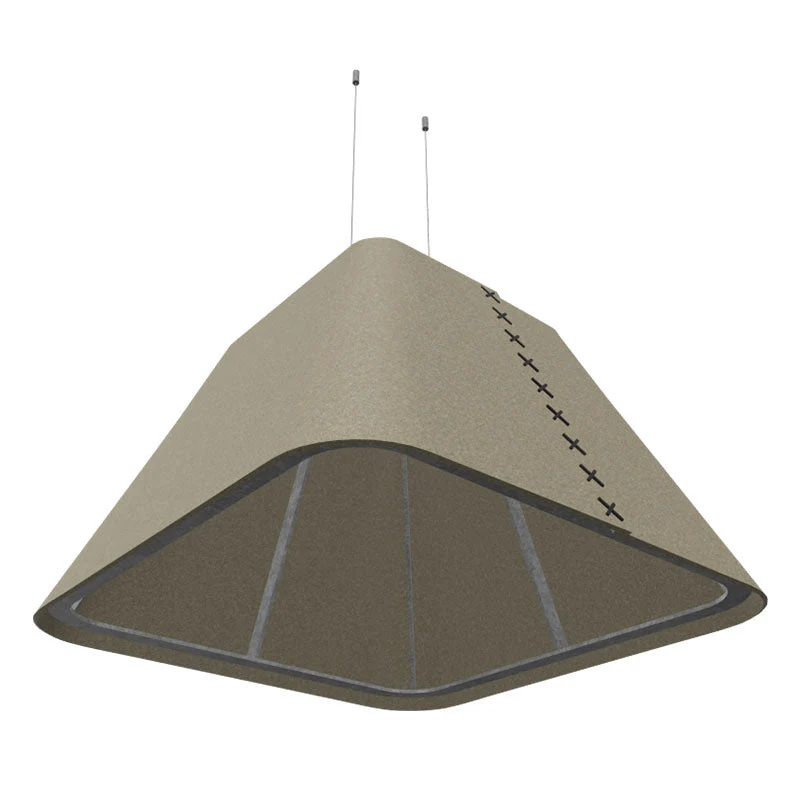 BuzziSpace BuzziShade Acoustic Pendant Light - Square Retrofit - Image 13