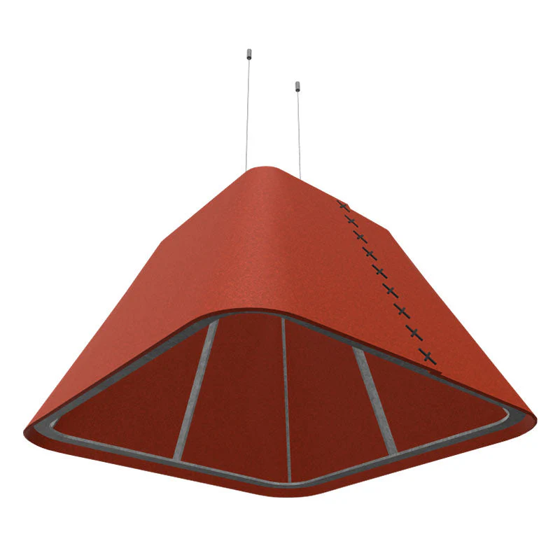 BuzziSpace BuzziShade Acoustic Pendant Light - Square Retrofit - Image 17