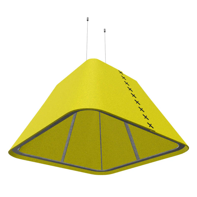 BuzziSpace BuzziShade Acoustic Pendant Light - Square Retrofit - Image 9