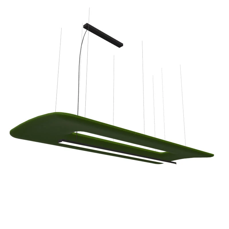 BuzziSpace BuzziZepp Acoustic Ceiling Light - LED Line - Image 17