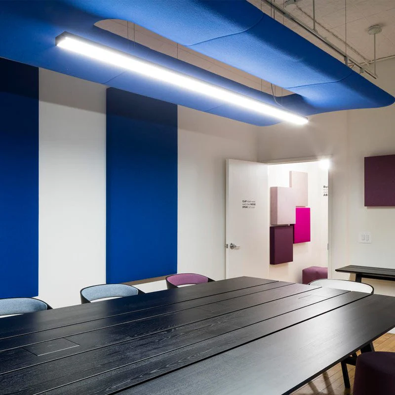 BuzziSpace BuzziZepp Acoustic Ceiling Light - LED Line - Image 4