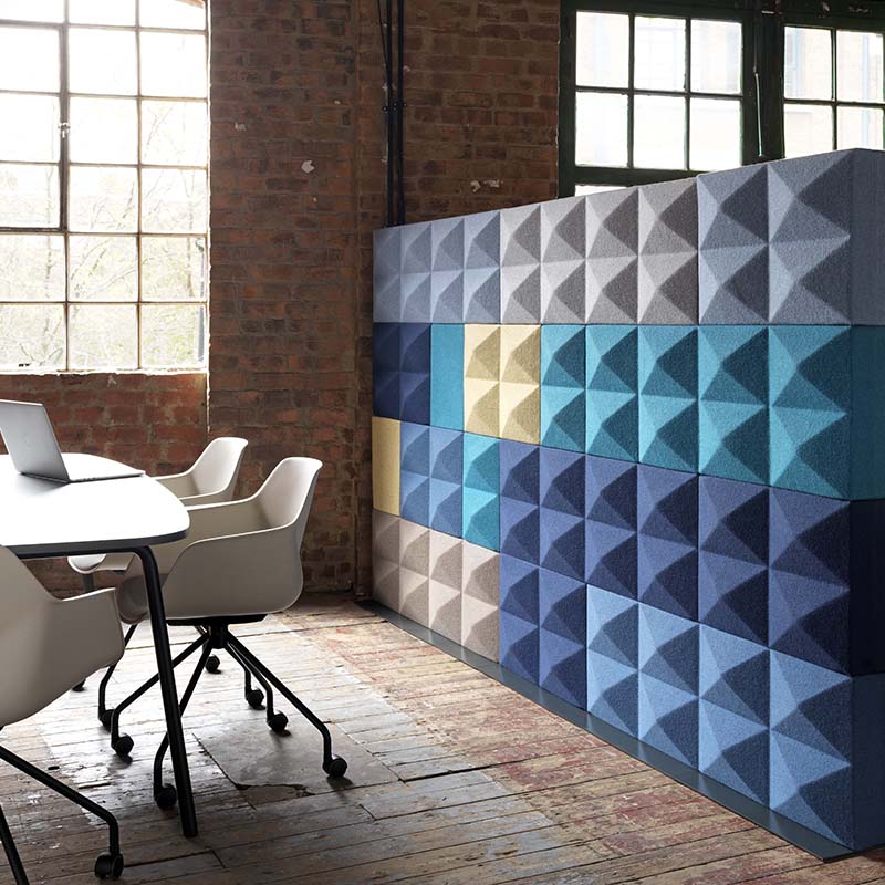 Fabricks Mobile Acoustic Screen - 1600 x 1200mm - Image 4