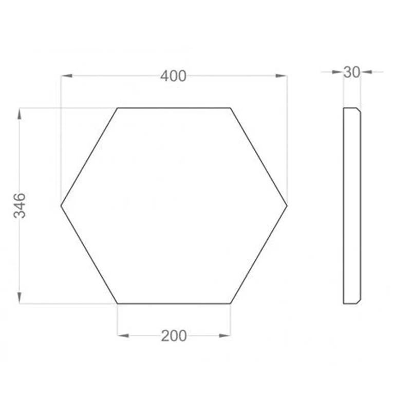 FLUFFO SOFT EDGE Hexa Acoustic Panel - Image 5