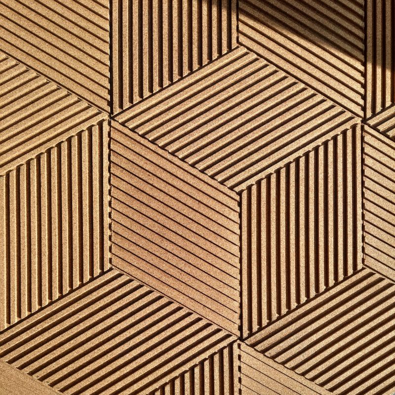 MuffleCork | Cork Wall Panel - Stripe - Image 3