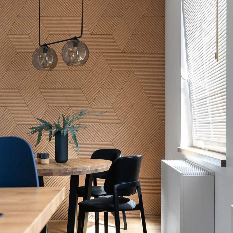 MuffleCork | Cork Wall Panel - Stripe - Image 6
