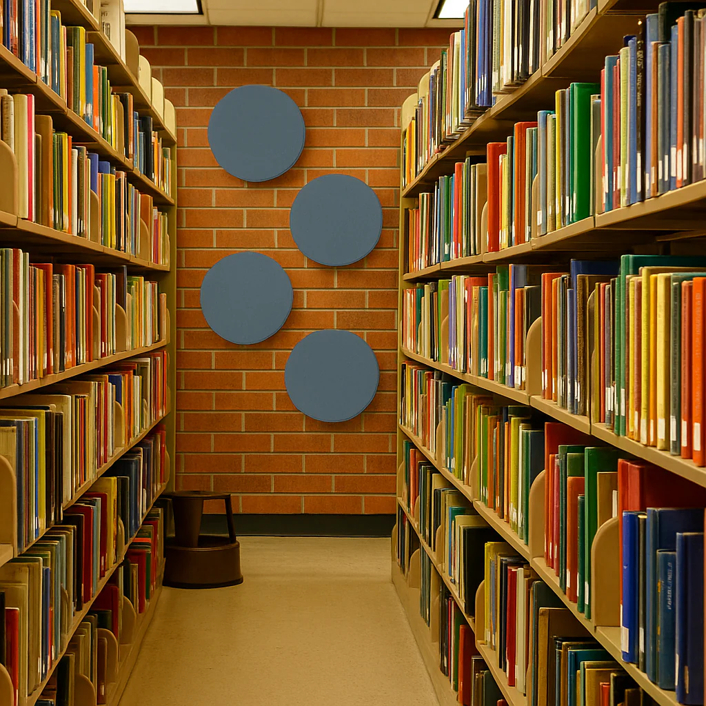 MuffleStick | Circle Self-Adhesive Acoustic Panel - Image 3