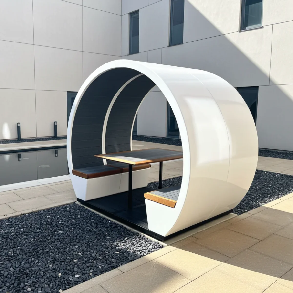 The Meeting Pod Co | Acoustic Outdoor Pod - Open - Image 3