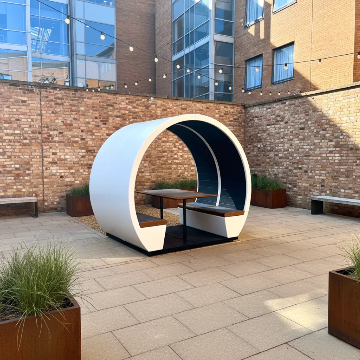 The Meeting Pod Co | Acoustic Outdoor Pod - Open - Image 4