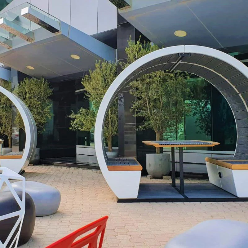 The Meeting Pod Co | Acoustic Outdoor Pod - Open - Image 6