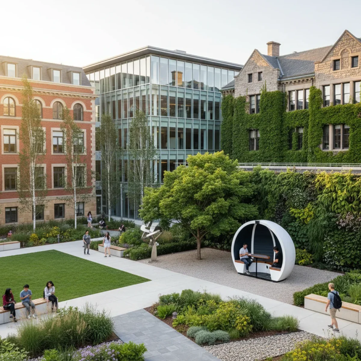The Meeting Pod Co | Acoustic Outdoor Orb Pod - Image 4